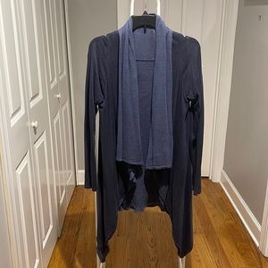 Two toned layered lapel cardigan from J Jill.